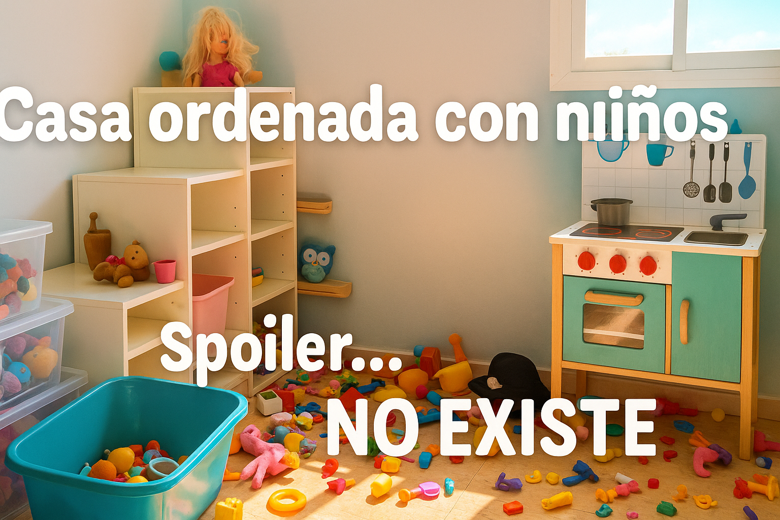 Casa ordenada con niños: 1 consejo real que te cambia la vida